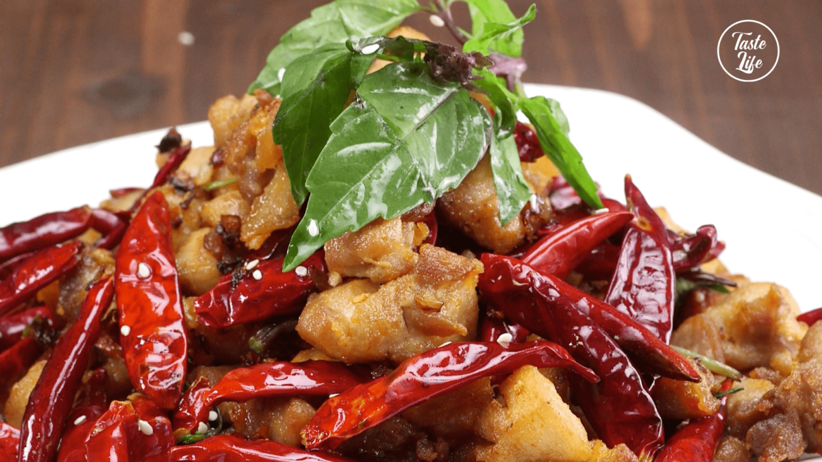 Spicy Diced Chicken with Chilies | best chicken recipes | chicken ...