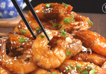 Chinese Style Sautéed Deep Fried Shrimp