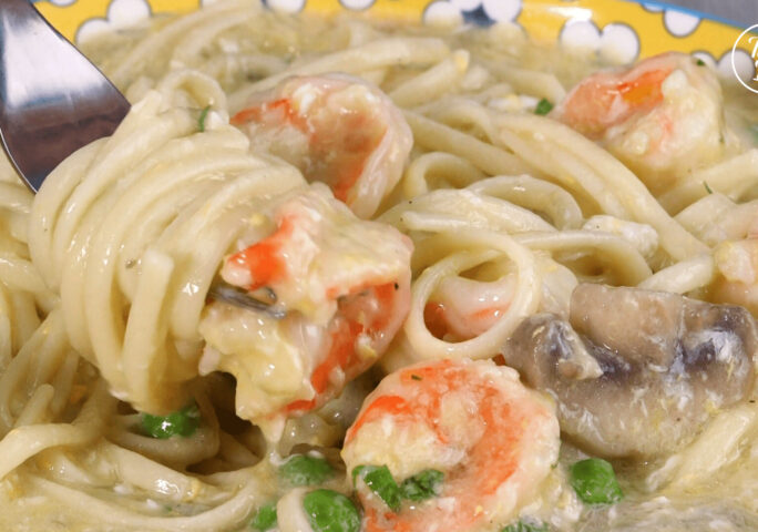 Shrimp in Creamy Sauce