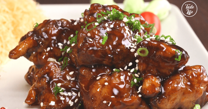 Sweet and Sour Crispy Pork Ribs