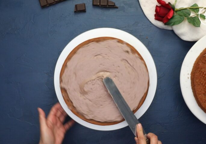 Cream Filling Step 1