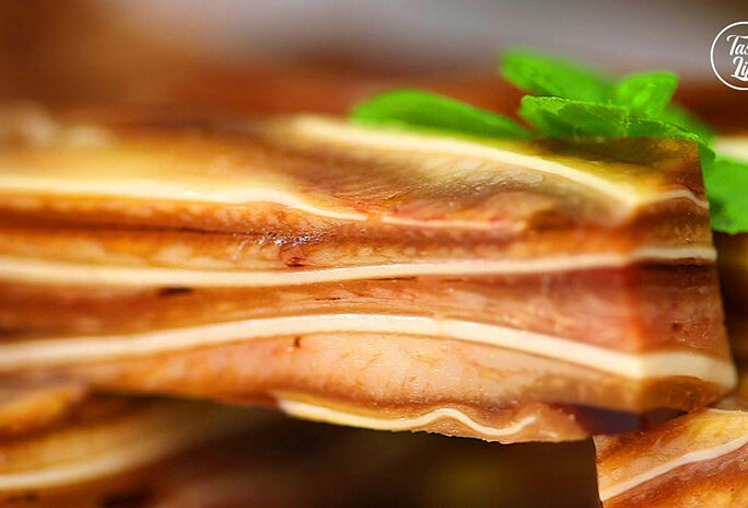 Layered Pig’s Ear Terrine