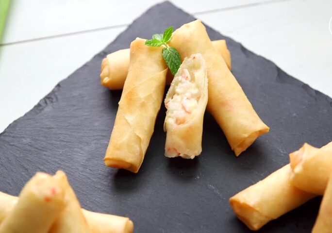 Crispy & Succulent Seafood Spring Rolls Recipe (Better Than Take-Out!)