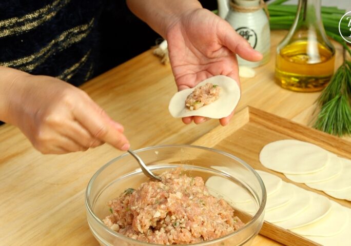[Filling - Ground Pork] Step 2