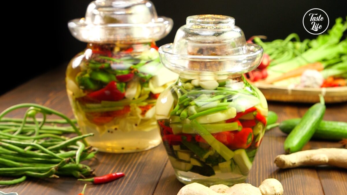 How It’s Made Chinese Pickled Vegetable Sichuan Style vegan