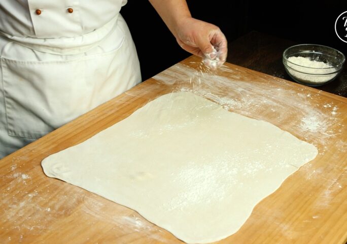 [Handmade noodle] Step 4