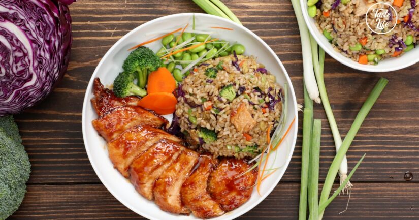 Teriyaki Chicken Fried Rice