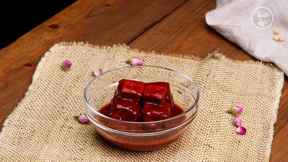 Red Fermented Bean Curd vegan vegan diet vegan food Taste Life