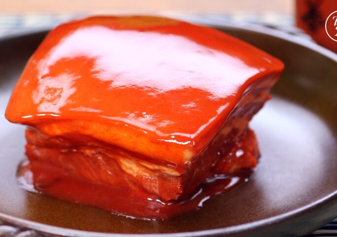 Steamed Pork Belly in Red Fermented Bean Curd