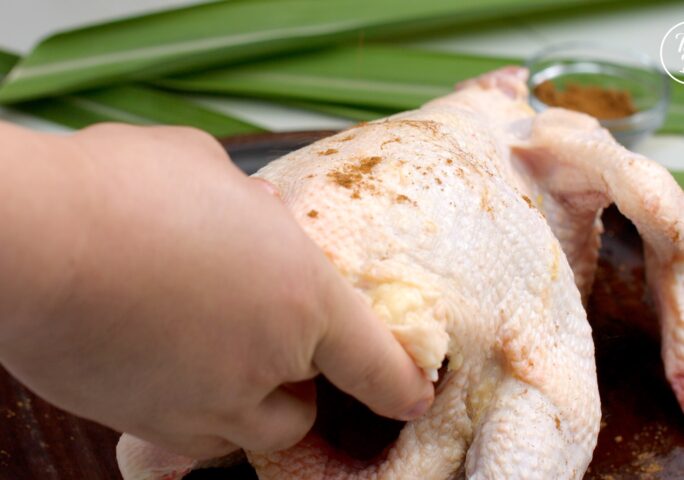 [Prepare the chicken] Step 1
