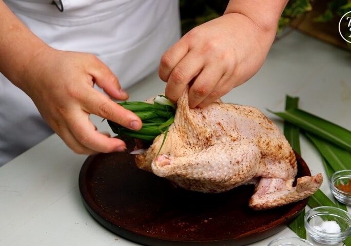 [Prepare the chicken] Step 2