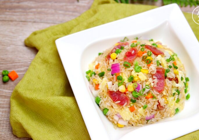 Chinese Sausage Fried Rice
