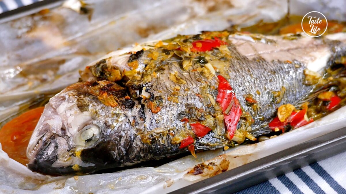 Easy Fish Baked in Parchment baked fish baking best fish recipes