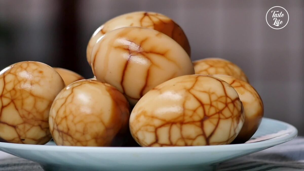 Marbled Tea Eggs appetizer recipes appetizers easy appetizers