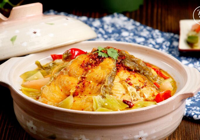 Fish with Sichuan Pickled Vegetable