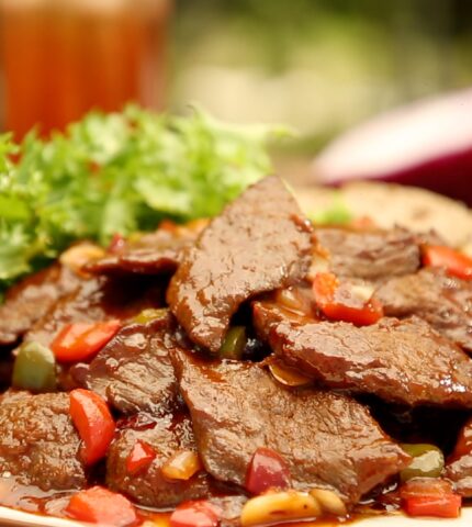 Sizzling Asian Beef Steak
