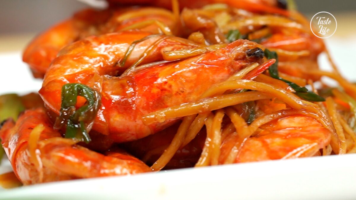 Shandong Braised Prawns | chinese food | dinner | dinner ideas