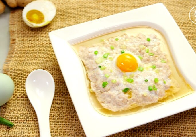 Steamed Pork with Salted Egg