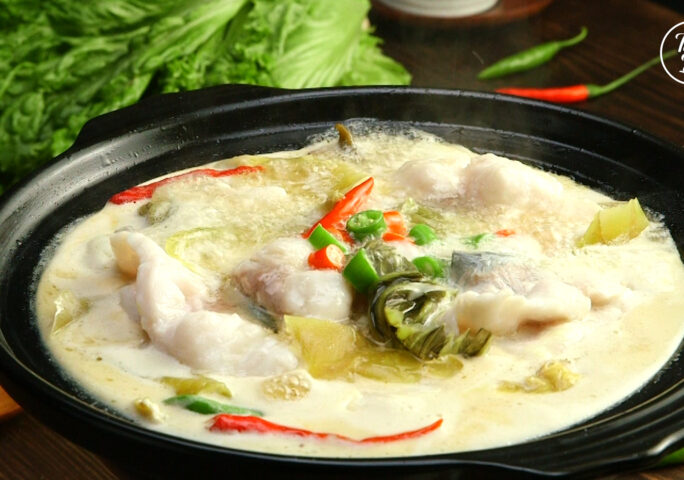 Hot And Sour Fish With Pickled Mustard Greens | Suan Cai Yu