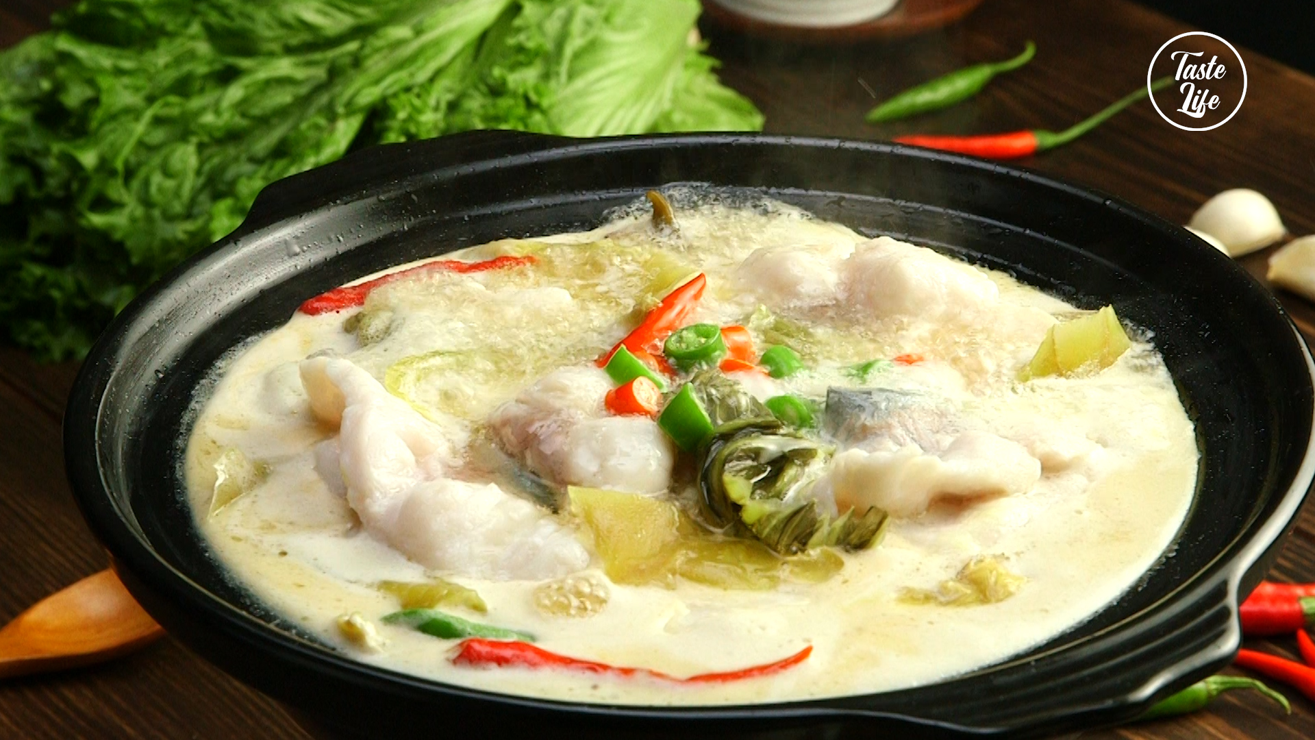 Pickled Mustard Greens with Fish Fillet  酸菜鱼(调料包) Recipe - Samsung Food