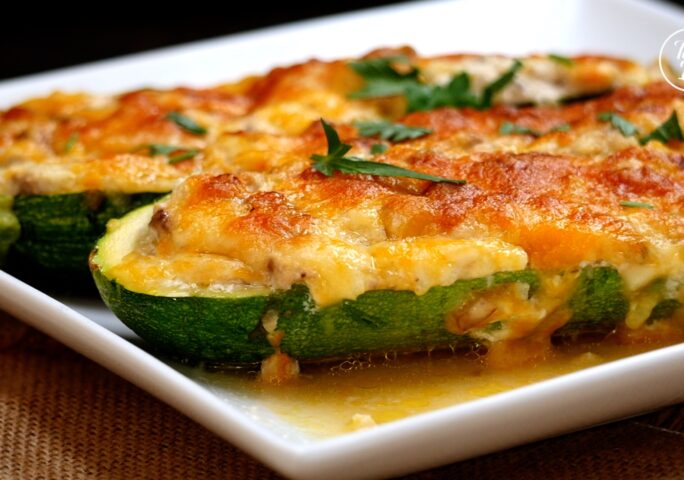 Easy Stuffed Zucchini Boats Dinner Ideas For Tonight Dinner Recipes   00436 Zucchini 2 Ways Way2 Bao Thum3 684x480 