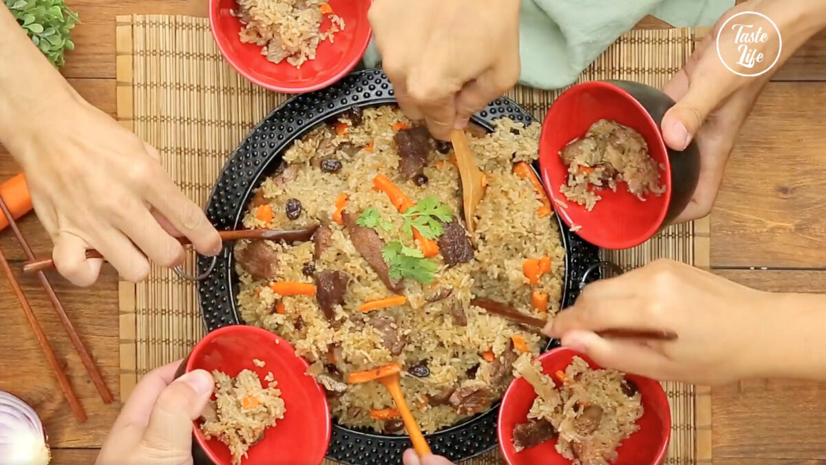 Xinjiang Lamb Pilaf lamb recipe meal prep Taste Life