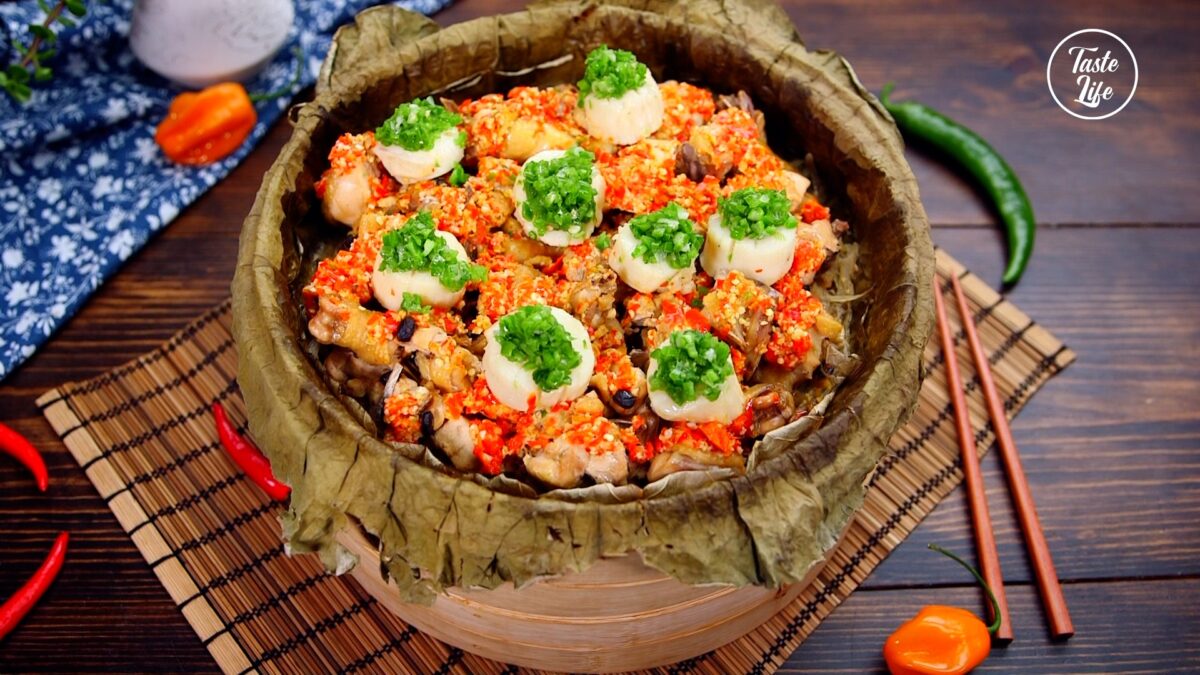 Spicy Steamed Chicken With Scallops best chicken recipes chicken