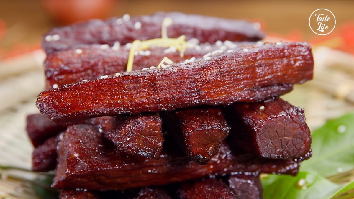 Beef Jerky beef stew chinese food cooking Taste Life