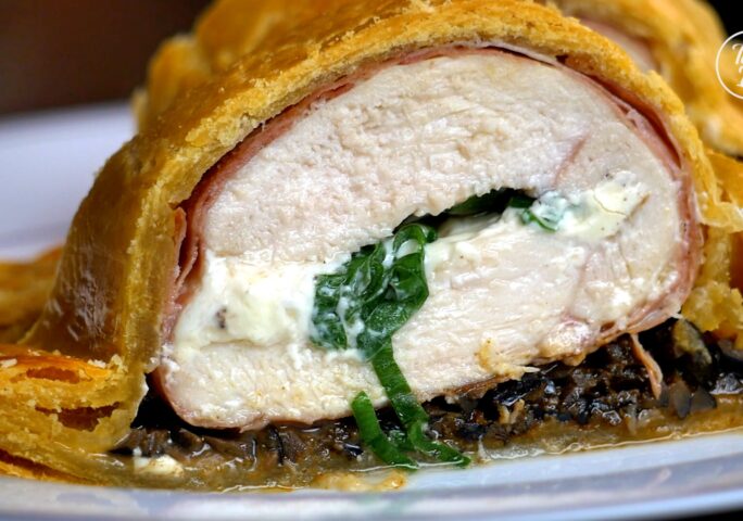Chicken Breast with Parma Ham in Pastry | Chicken Breast with Parma Ham