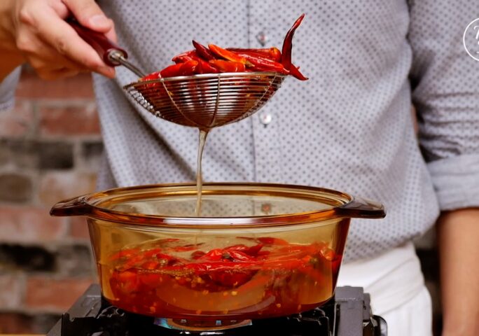[Spicy soup base] Step 2