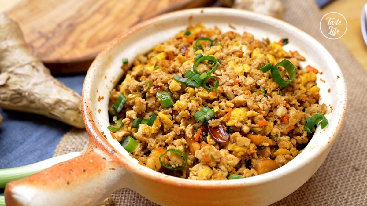 Scrambled Eggs and Tofu | cook | dinner | dinner recipes | Taste Life