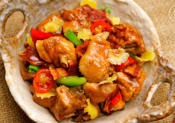 Chicken and Yellow Mushroom Stew