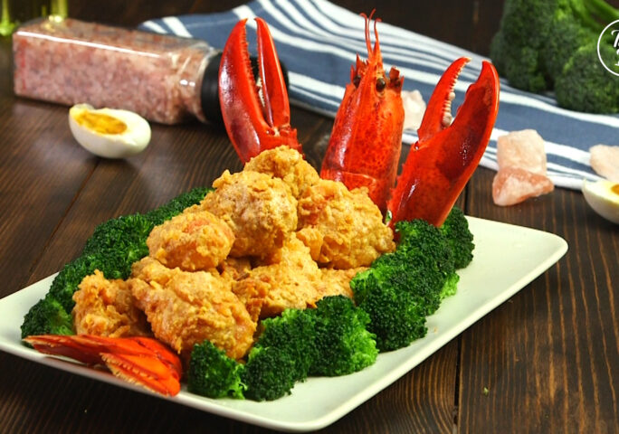 Lobster With Salted Egg Yolk