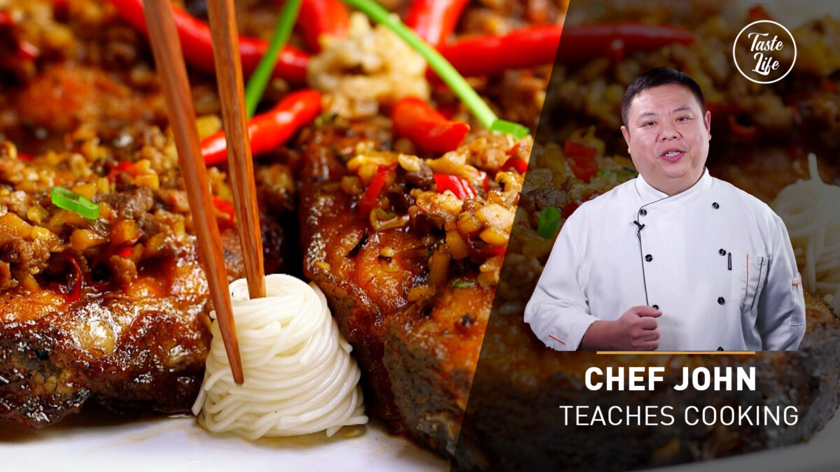 Szechuan Style Braised Fish Chef John’s Cooking Class easy dinner