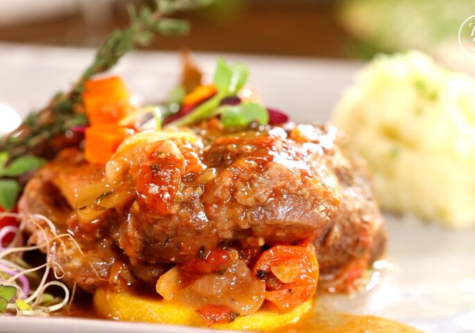 Beef Osso Buco With Mashed Potato