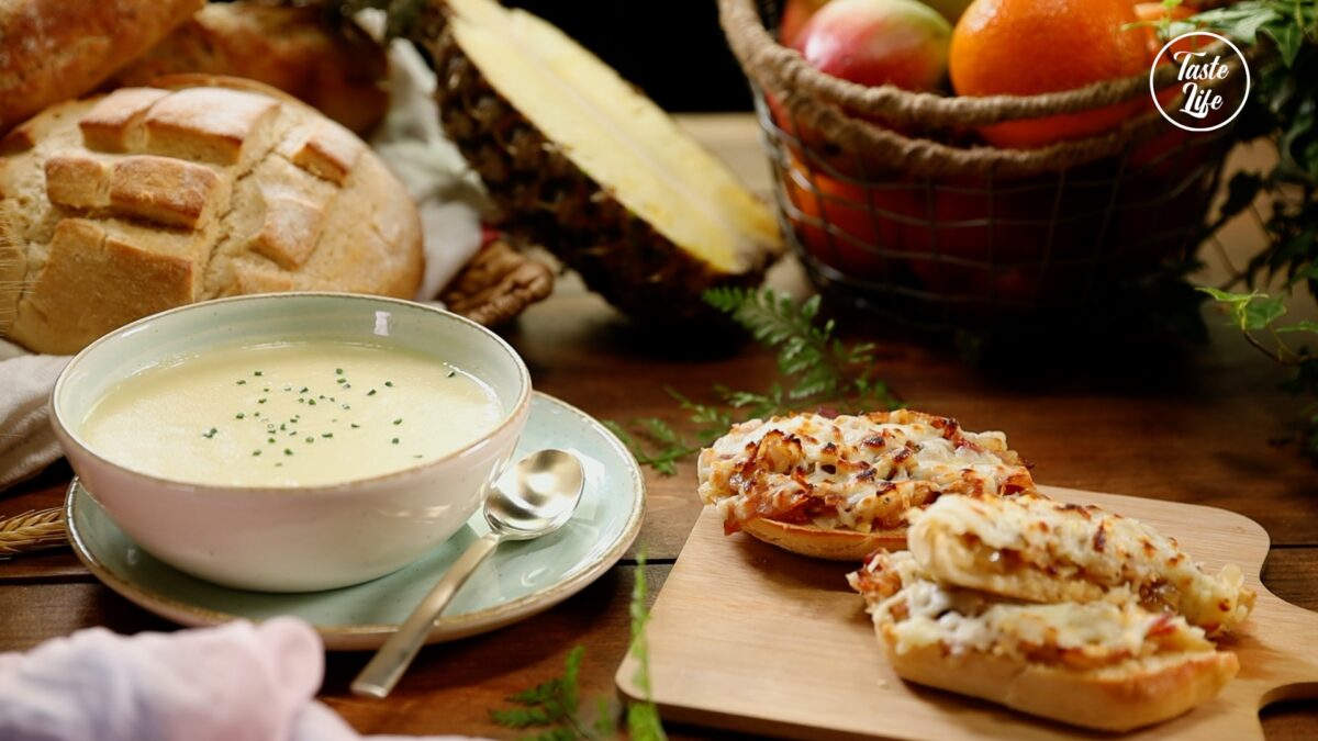 Potato Leek Soup With Chef’s Special Toast | soup | soup recipes