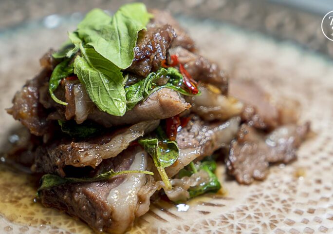 Beef Short Rib With Spicy Thai Basil