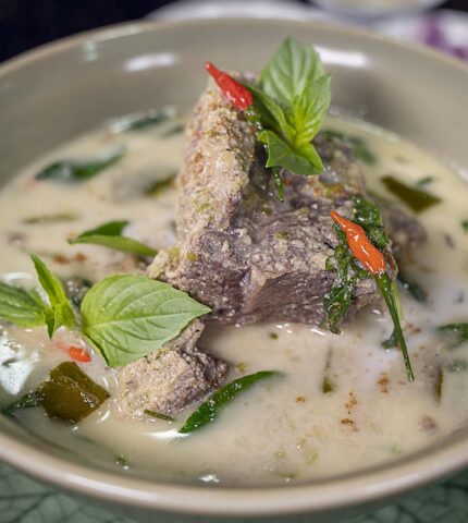 Green Curry With Beef And Bird's Eye Chili