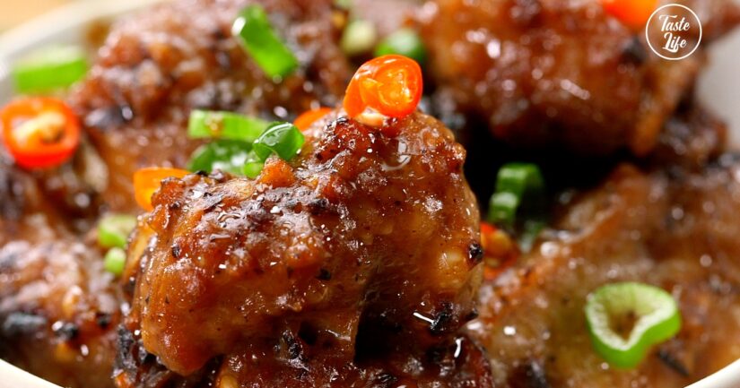 Steamed Spare Ribs With Fermented Black Soybeans Sauce