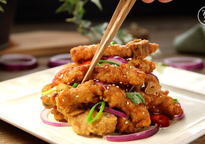 Salt and Pepper Pork Chops