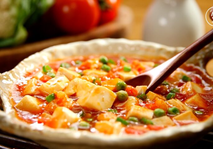 Shrimp Tomato Tofu Stew