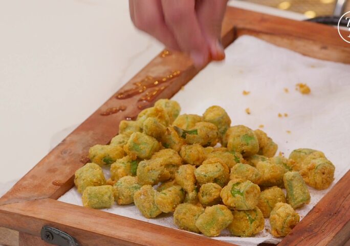 【Fried Okra】Step 6