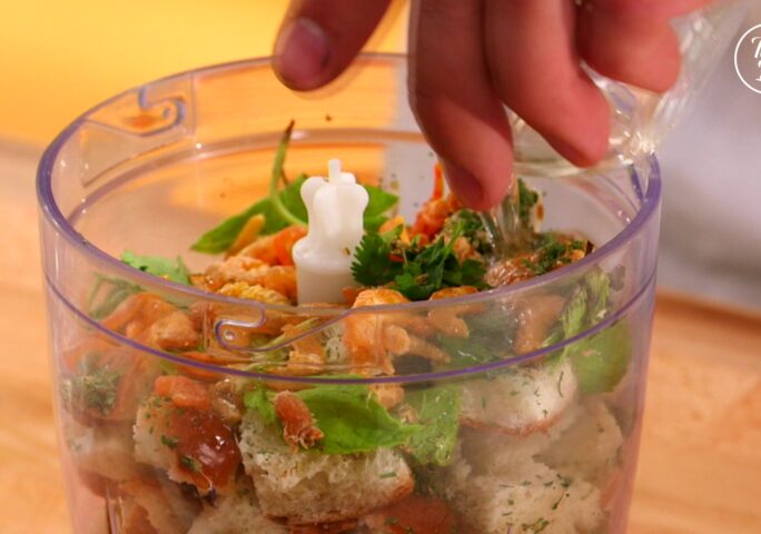 【Chef’s Special Mediterranean Panure】Step 1