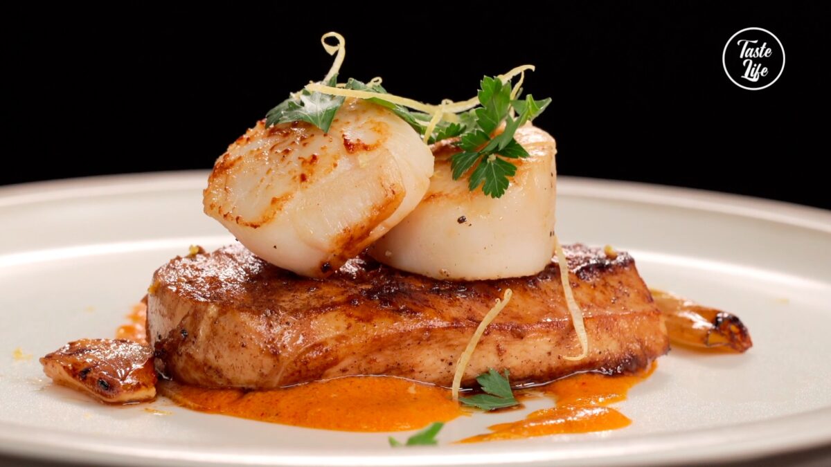 Chicken and Scallop With Tomato Sauce | Chicken and Scallop With Tomato Sauce ideas | dinner recipes