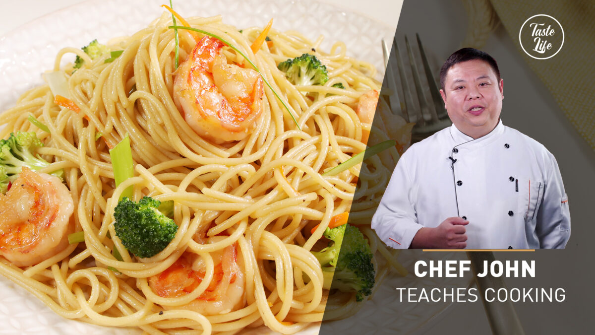 Easy Shrimp Stir Fry Noodles Chef John’s Cooking Class crab