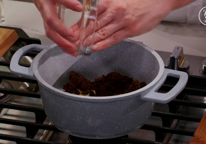 Step 10 For toffee sauce: