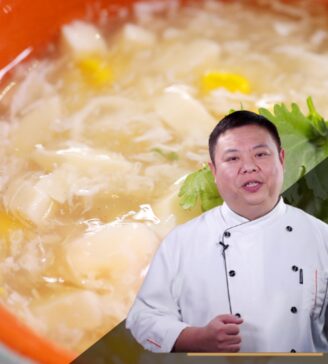 Shrimp and Tofu Egg Drop Soup | Chef John’s Cooking Class