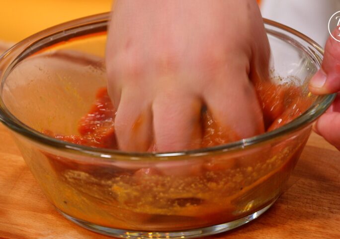 Step 2 Marinate the pork: