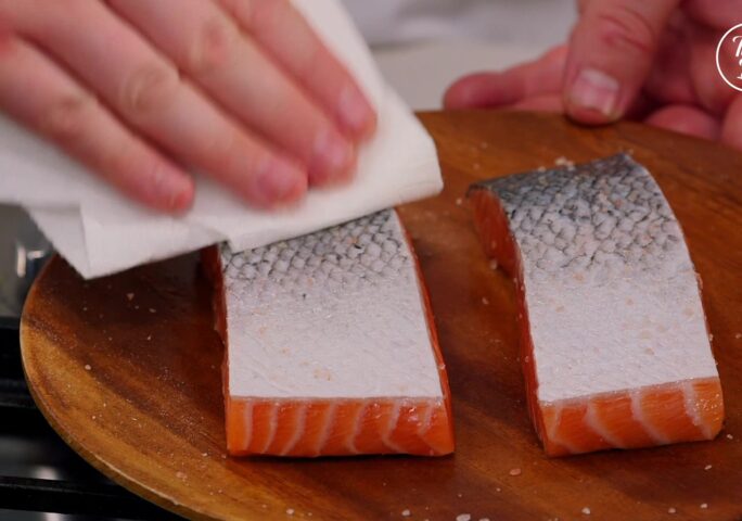 Step 12【For The Salmon】
