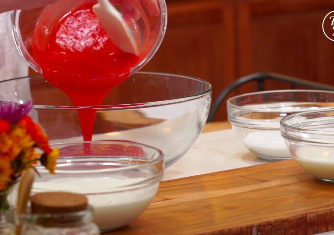 Step 1 【Strawberry Ice Cream】